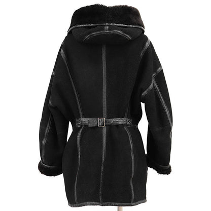 ISSEY MIYAKE シープスキン コート