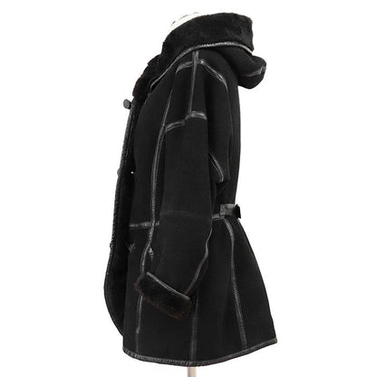 ISSEY MIYAKE シープスキン コート