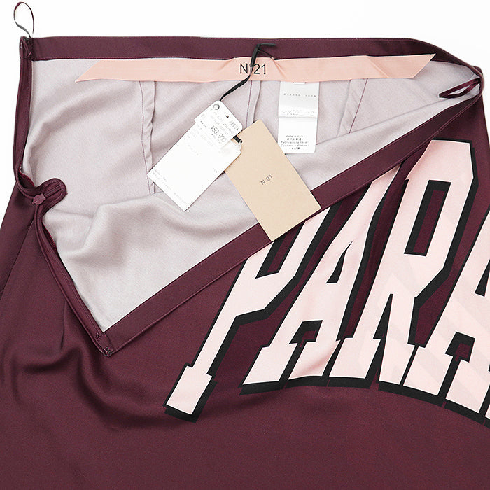 ヌメロ ヴェントゥーノ PARADISE ポリエステル スカート