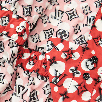 ルイヴィトン × 草間彌生 モノグラム コットン ワンピース