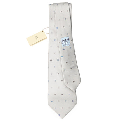 エルメス CRAVATE TWILL TIE シルクネクタイ