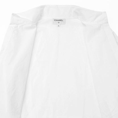 シャネル ブロードシャツ コットン 長袖シャツ