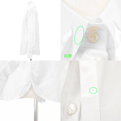 シャネル ブロードシャツ コットン 長袖シャツ