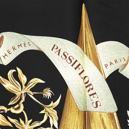 エルメス カレ90 PASSIFLORES シルクスカーフ