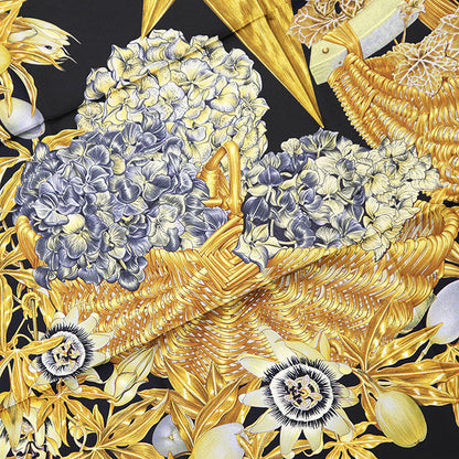 エルメス カレ90 PASSIFLORES シルクスカーフ