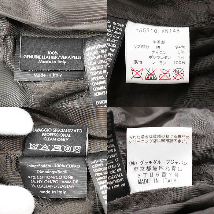 グッチ マドンナボンバー カウレザー ジャケット