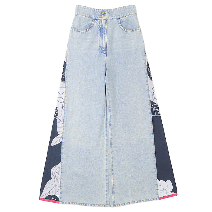 シャネル P70188 コットンデニムパンツ