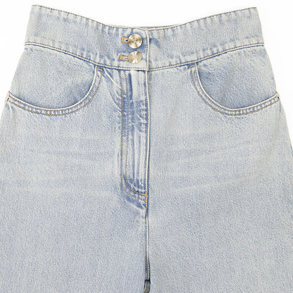 シャネル P70188 コットンデニムパンツ
