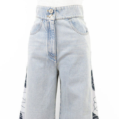 シャネル P70188 コットンデニムパンツ