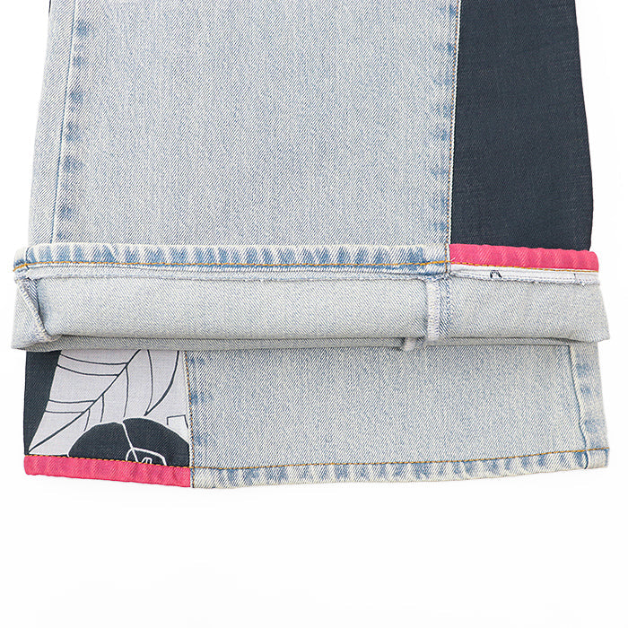 シャネル P70188 コットンデニムパンツ
