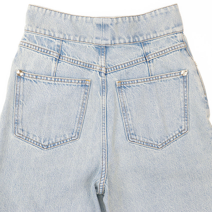 シャネル P70188 コットンデニムパンツ