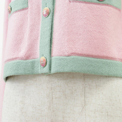 シャネル P76463 カシミヤ ニットカーディガン