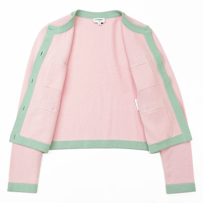 シャネル P76463 カシミヤ ニットカーディガン