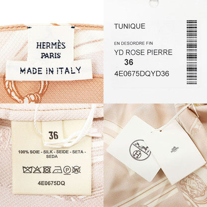 エルメス En Desordre Finesse シルクワンピース