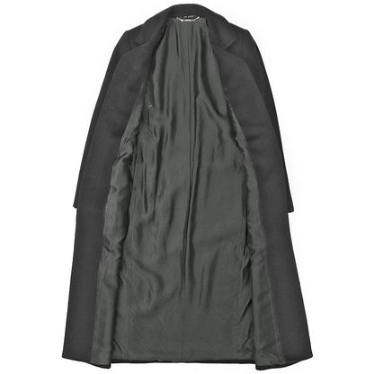 グッチ メルトンコート ウール カシミヤ ロングコート
