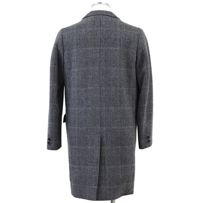 ビューティ&ユース ユナイテッドアローズ EXTRA FINE WOOL 120’s グレンチェックウールコート