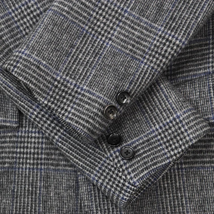 ビューティ&ユース ユナイテッドアローズ EXTRA FINE WOOL 120’s グレンチェックウールコート