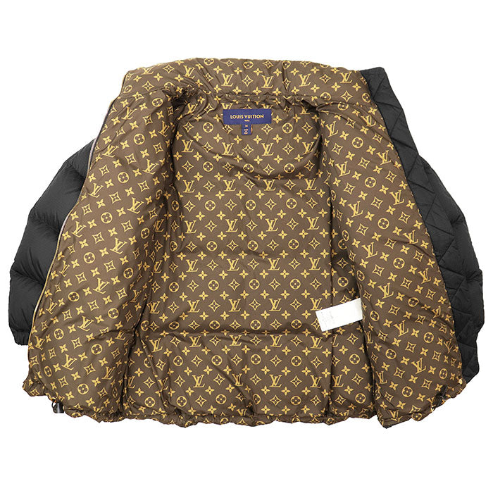 ルイヴィトン モノグラム ラムレザー ダウンジャケット