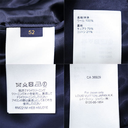 ルイヴィトン LV MADE PARIS ダミエ ウール ジャケット