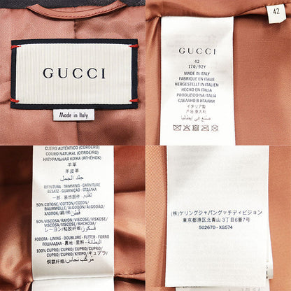 グッチ ラムレザー ジャケット