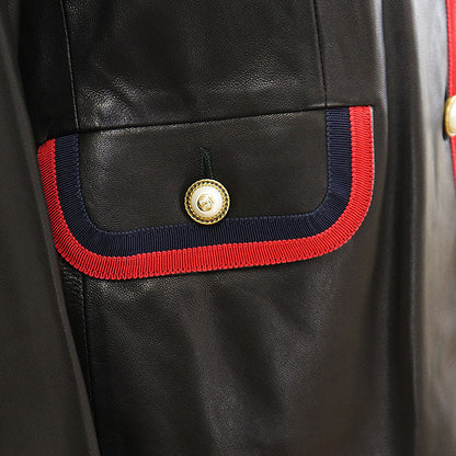 グッチ ラムレザー ジャケット