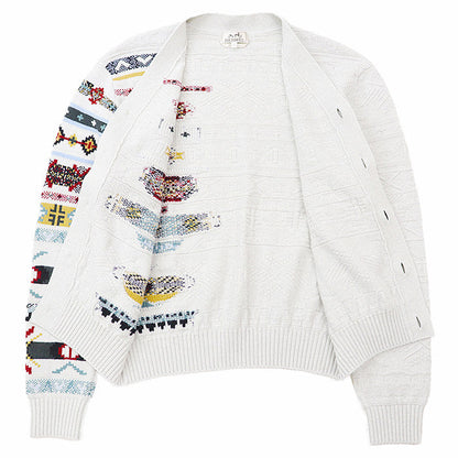 エルメス ウールカシミヤ ニットカーディガン