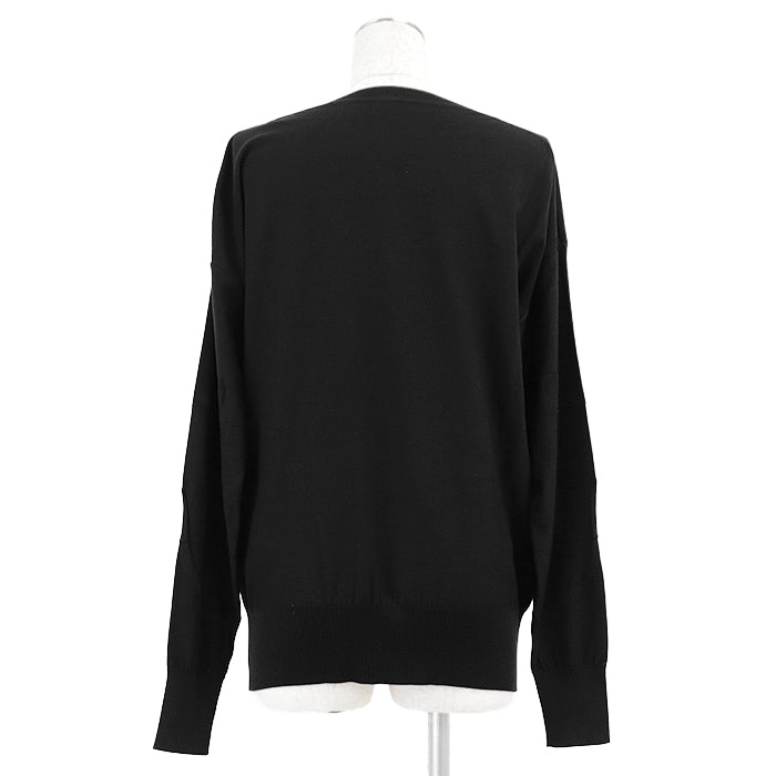 エルメス L’INSTRVCTION36 シルク コットン ニットプルオーバー