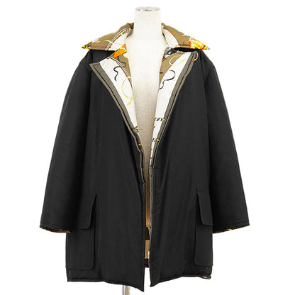 エルメス LE CARNAVAL DE VENISE38 シルクパデッドコート