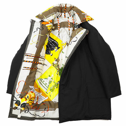 エルメス LE CARNAVAL DE VENISE38 シルクパデッドコート