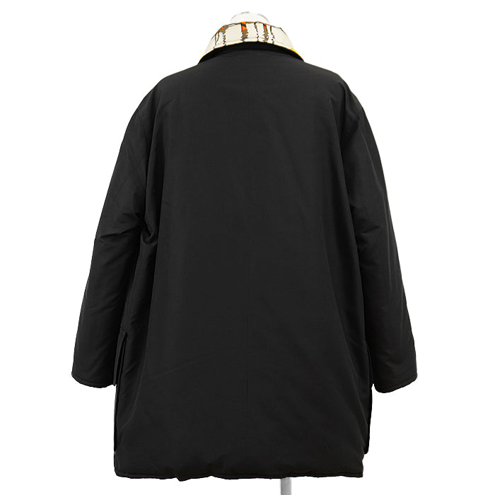 エルメス LE CARNAVAL DE VENISE38 シルクパデッドコート