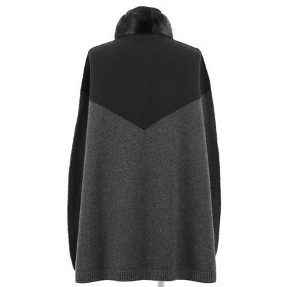 ルイヴィトン ウールカシミヤミンクケープ