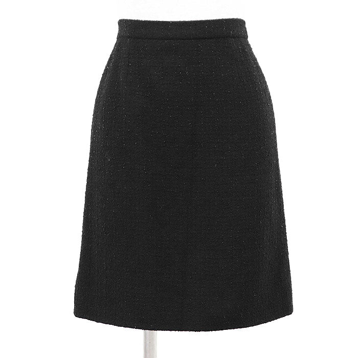 シャネル BOUTIQUE ウール混 スカート
