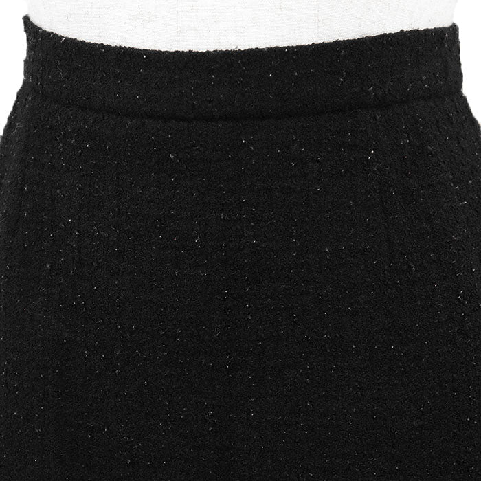 シャネル BOUTIQUE ウール混 スカート