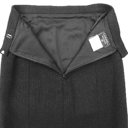 シャネル BOUTIQUE ウール混 スカート
