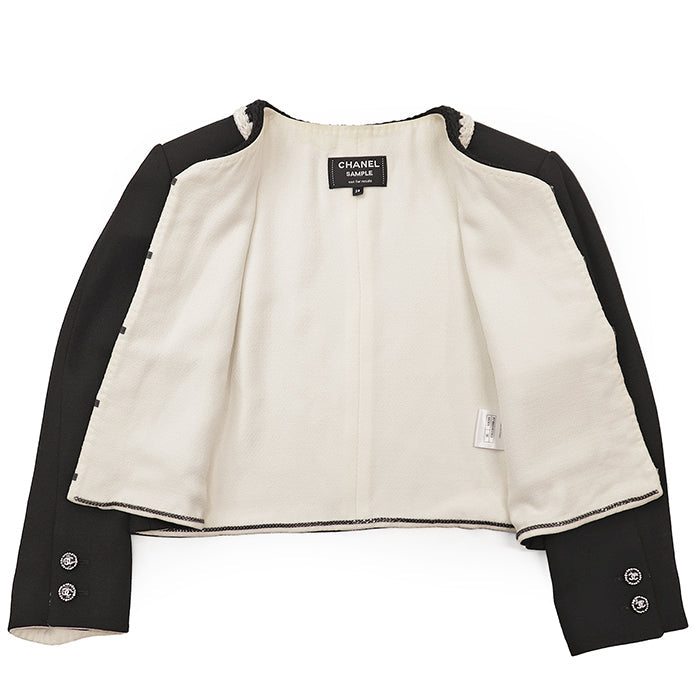 シャネル SAMPLE P71865 シルク ジャケット