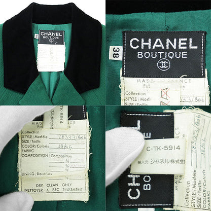 シャネルブティック ウール ロングコート