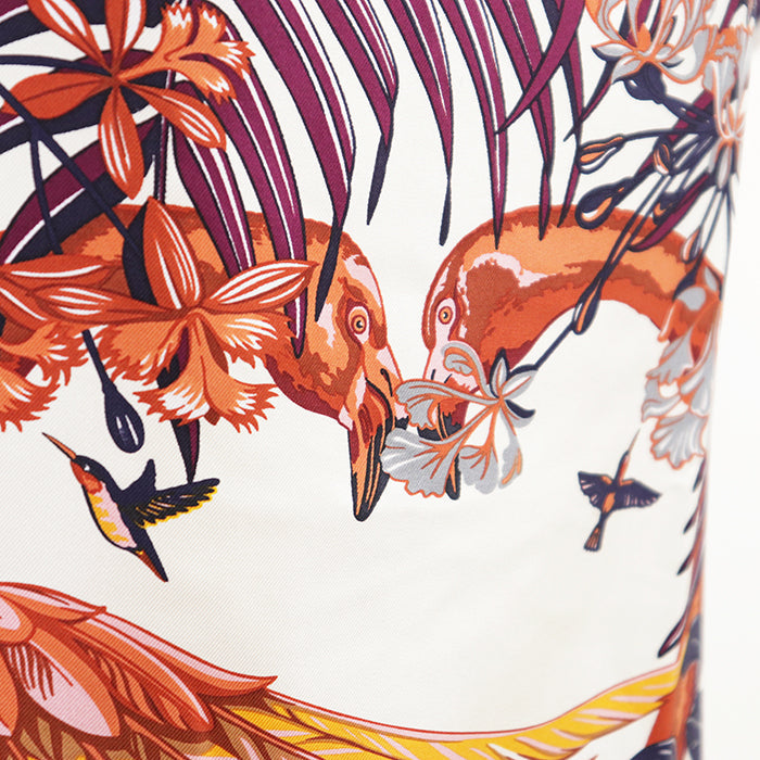 エルメス FLAMINGO PARTY34 コットンシルクニットトップス