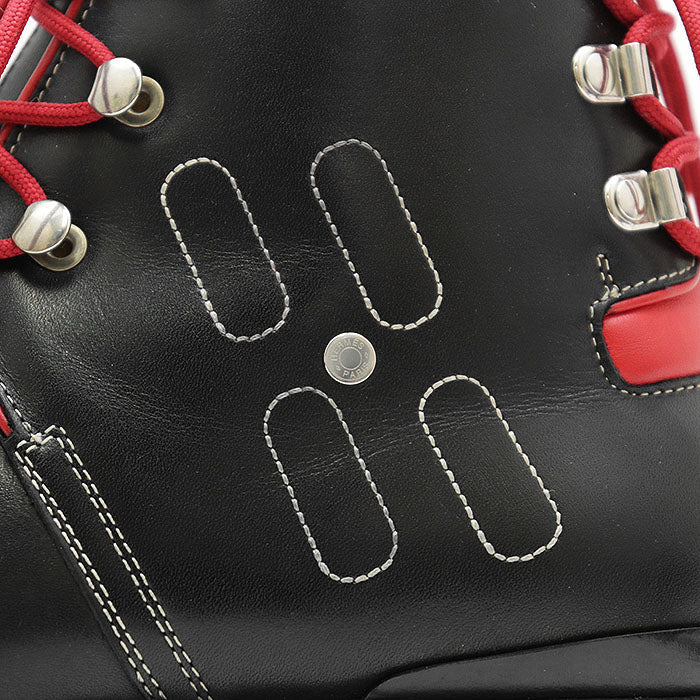 エルメス トレッキングブーツ レザー ブーツ 40