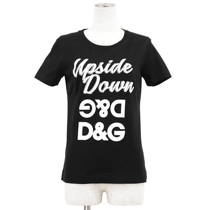ドルチェ＆ガッバーナ Upside Downロゴ コットンTシャツ