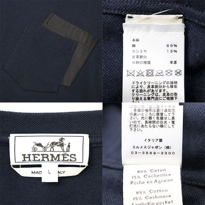 エルメス Tシャツ コットンカシミヤ カットソー