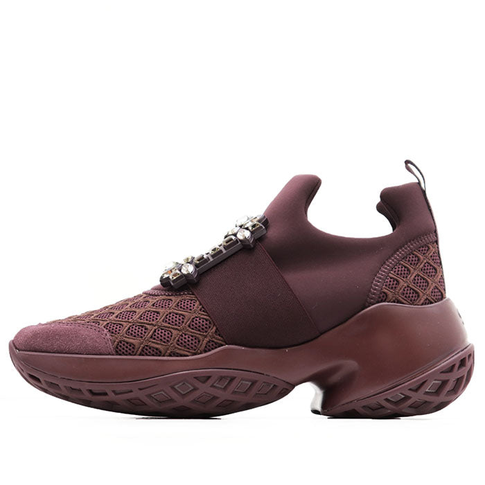 ロジェヴィヴィエ ヴィブラン テクニカルファブリック レザー スニーカー