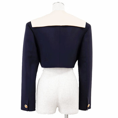 ミュウミュウ バージンウールテーラードジャケット