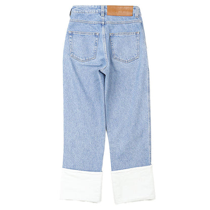 ロエベ フィッシャーマン コットンデニムパンツ