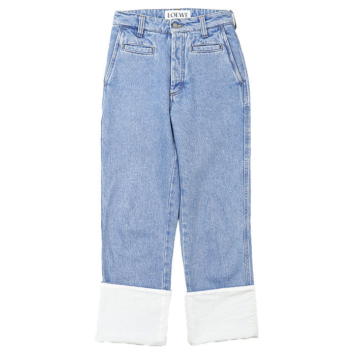 ロエベ フィッシャーマン コットンデニムパンツ