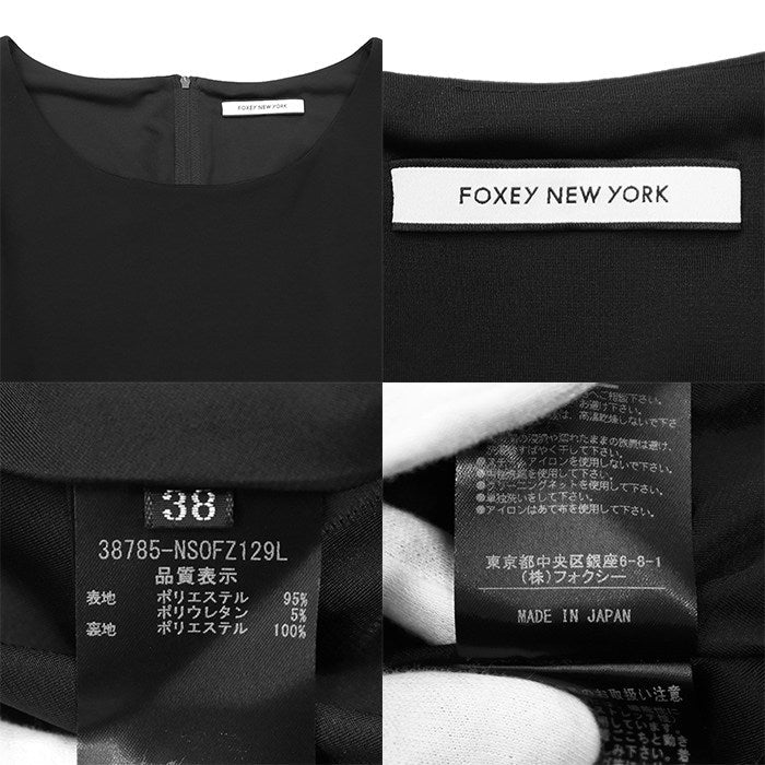 フォクシーニューヨーク ノースリーブドレス