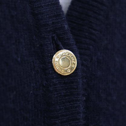 エルメス カシミヤ100% カーディガン