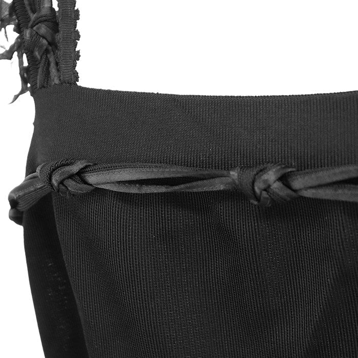 シャネル 07A P31447 ビスコースレーヨン ストレッチメッシュワンピース