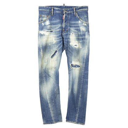 ディースクエアード Skater Jean コットンデニムパンツ