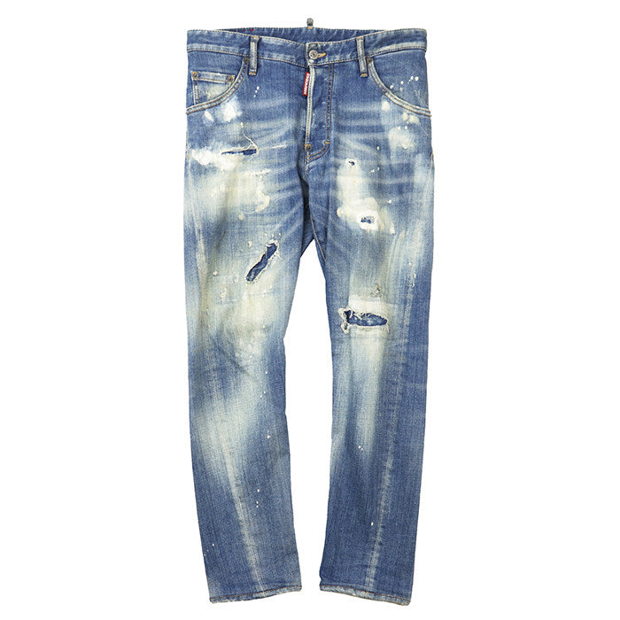 ディースクエアード Skater Jean コットンデニムパンツ