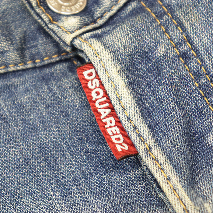 ディースクエアード Skater Jean コットンデニムパンツ